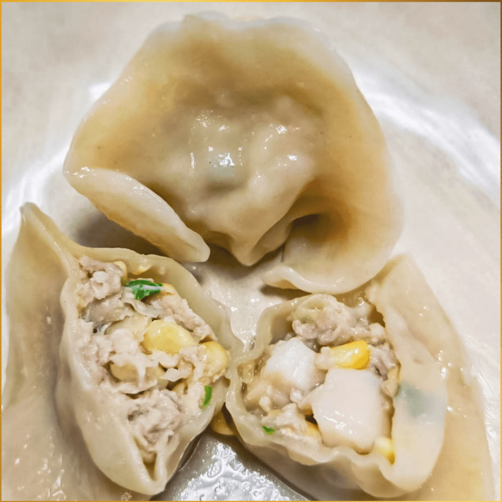 玉米干貝黑豬肉水餃(20入)